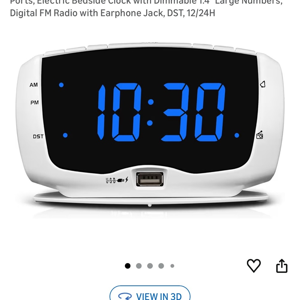 Dreamsky Alarm clock radio